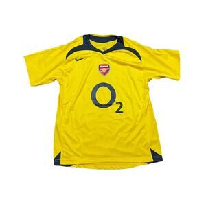 Arsenal | Men’s Medium Retro “O2 Yellow” Jersey